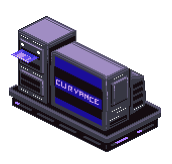 Animated spaceport partner logo